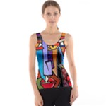 Art Painting Pop Design Stars Tank Top