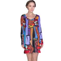 Long Sleeve Nightdress 