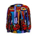 Art Painting Pop Design Stars Women s Sweatshirt