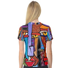 V-Neck Sport Mesh T-Shirt 