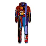 Art Painting Pop Design Stars Hooded Jumpsuit (Kids)