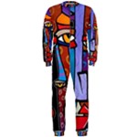 Art Painting Pop Design Stars OnePiece Jumpsuit (Men)