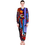 Art Painting Pop Design Stars OnePiece Jumpsuit (Ladies)