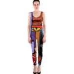 Art Painting Pop Design Stars OnePiece Catsuit