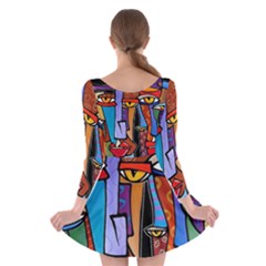 Long Sleeve Skater Dress 
