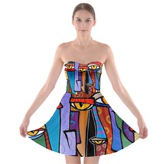 Strapless Bra Top Dress 