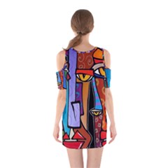 Shoulder Cutout One Piece Dress 