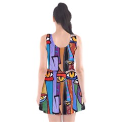 Scoop Neck Skater Dress 