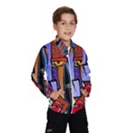 Art Painting Pop Design Stars Wind Breaker (Kids)