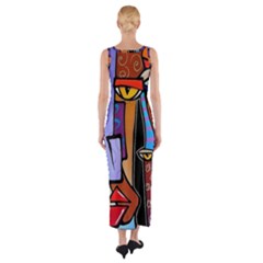 Fitted Maxi Dress 