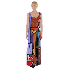 Thigh Split Maxi Dress 