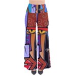 Art Painting Pop Design Stars Women s Chic Palazzo Pants 