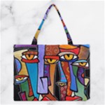 Art Painting Pop Design Stars Medium Tote Bag