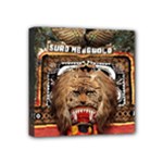 Barongan Reok Mini Canvas 4  x 4  (Stretched)