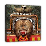 Barongan Reok Mini Canvas 8  x 8  (Stretched)