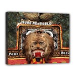 Barongan Reok Canvas 14  x 11  (Stretched)