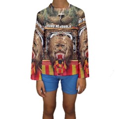 Kids  Long Sleeve Swimwear 