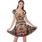 Barongan Reok Cap Sleeve Dress