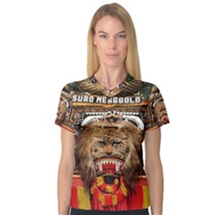 V-Neck Sport Mesh T-Shirt 