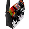 Flap Closure Messenger Bag (L) 