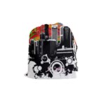 City Town Drawstring Pouch (Medium)