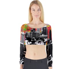 Long Sleeve Crop Top 