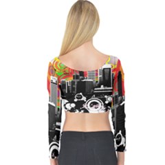 Long Sleeve Crop Top 