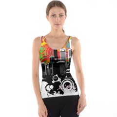 Women s Basic Tank Top Front Women s Basic Tank Top Front