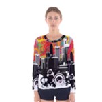 City Town Women s Long Sleeve Tee