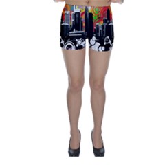 Skinny Shorts Back Skinny Shorts Back