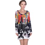 City Town Long Sleeve Nightdress