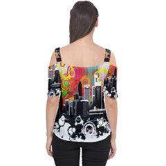 Cutout Shoulder T-Shirt 