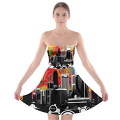 Strapless Bra Top Dress 