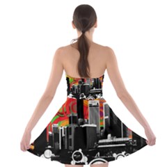 Strapless Bra Top Dress 