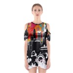 City Town Women s Cutout Shoulder One Piece