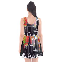 Scoop Neck Skater Dress 