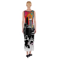 Fitted Maxi Dress 