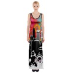 City Town Maxi Thigh Split Dress