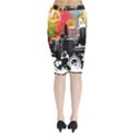 Midi Wrap Pencil Skirt 