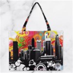 City Town Medium Zipper Tote Bag
