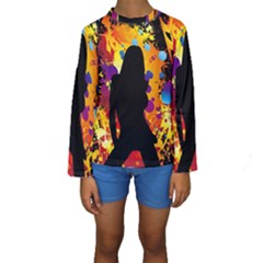 Kids  Long Sleeve Swimwear 