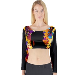 Long Sleeve Crop Top 