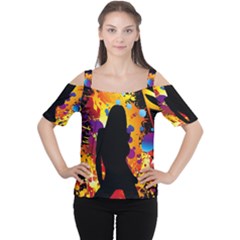 Cutout Shoulder T-Shirt 