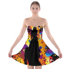 Strapless Bra Top Dress 