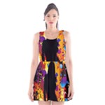 Clap Girl Scoop Neck Skater Dress