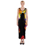Clap Girl Fitted Maxi Dress