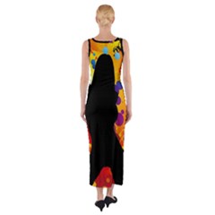 Fitted Maxi Dress 