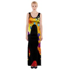 Thigh Split Maxi Dress 