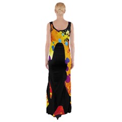 Thigh Split Maxi Dress 