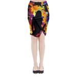 Clap Girl Midi Wrap Pencil Skirt